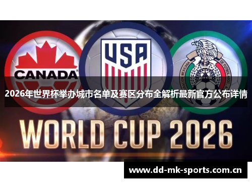 2026年世界杯举办城市名单及赛区分布全解析最新官方公布详情